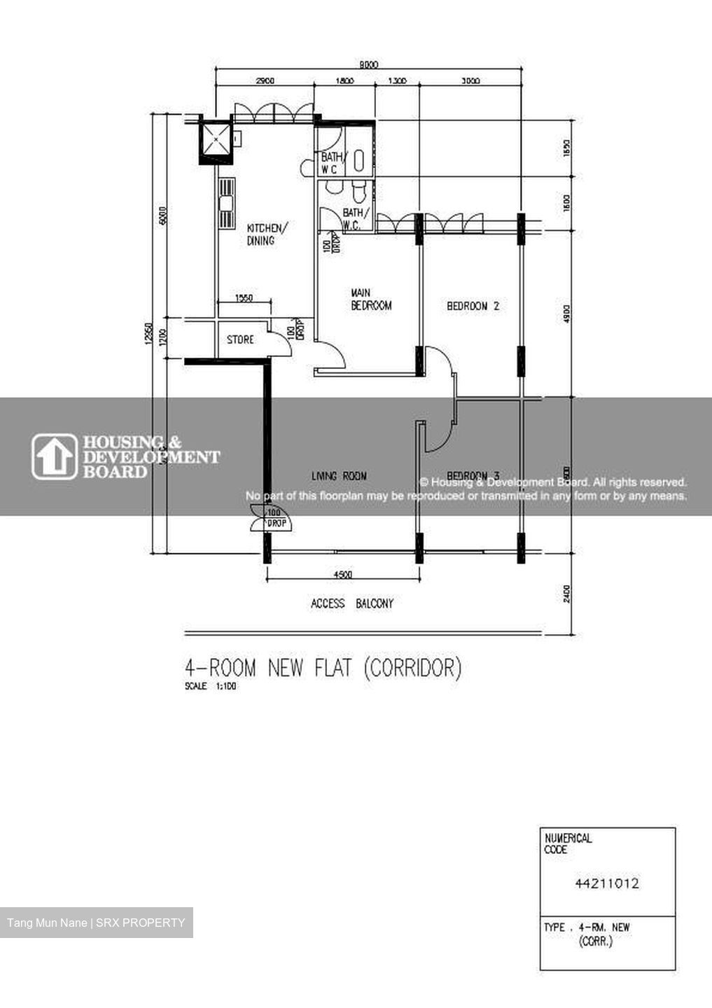 Blk 634 Yio Chu Kang Heights (Ang Mo Kio), HDB 4 Rooms #593688411